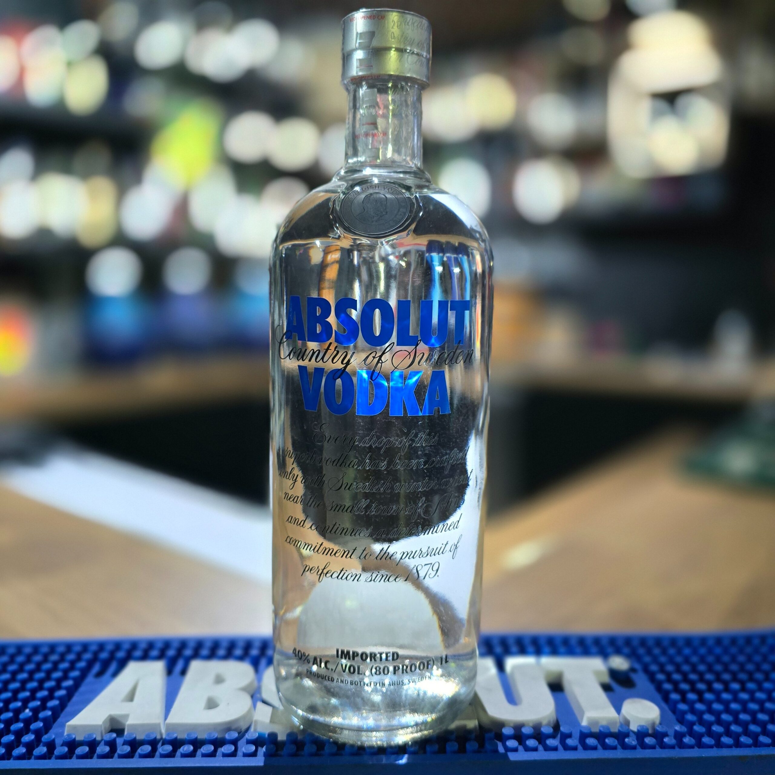 Absolut Blue Label Every Drop 1l